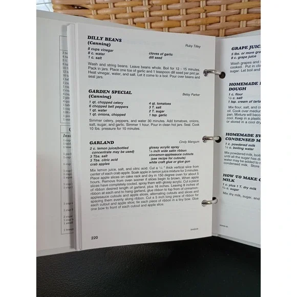 Walnut Grove‎ Cookbook Hurdle Mills, NC 2000 Binder United Methodist Church - Picture 5 of 16